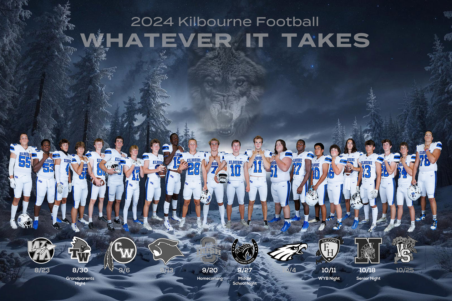 Kilbourne 2024 Football Season